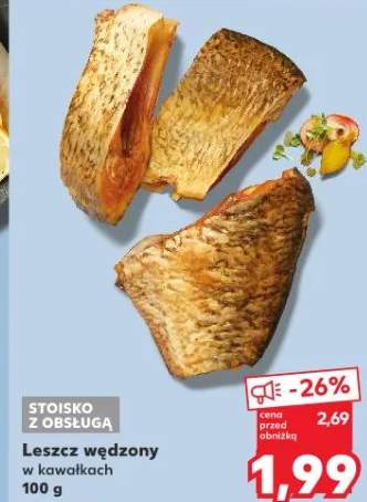 Leszcz wędzony w kawałkach