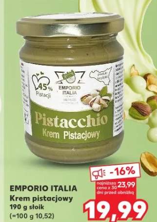 Krem pistacjowy słoik