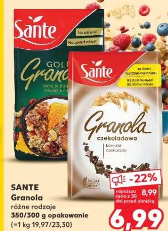 Granola różne rodzaje