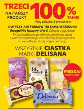 Ciastka marki Delisana
