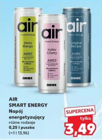 Napój energetyzujący różne rodzaje 0,25l puszka (=1l 13,96)