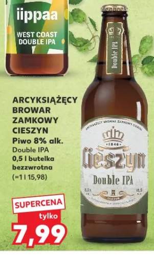 Piwo Double IPA Arcyksiążęcy Browar Zamkowy Cieszyn