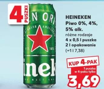 Piwo Heineken