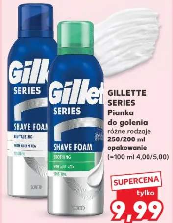 Pianka do golenia Series różne rodzaje