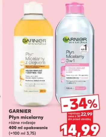 Płyn micelarny różne rodzaje