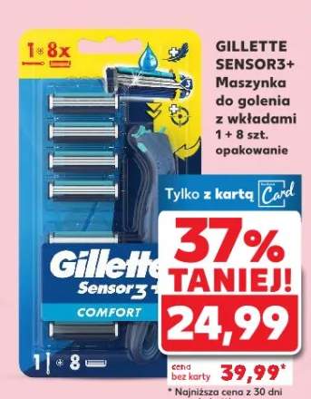 Maszynka do golenia z wkładami Sensor3+ Comfort