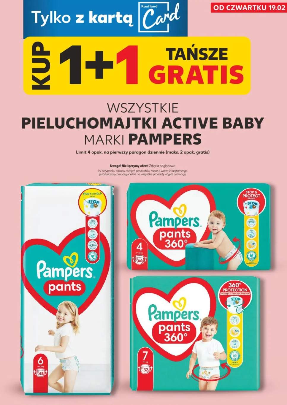 Pieluchomajtki Active Baby Pants 360°