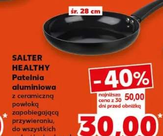 Patelnia aluminiowa z ceramiczną powłoką, 28 cm