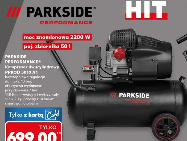 Kompresor dwucylindrowy PPKOD 5010 A1