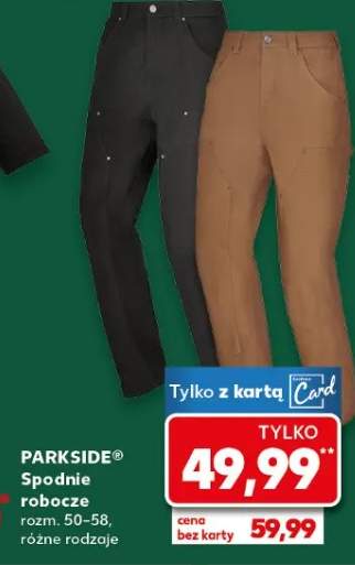 Spodnie robocze, różne rodzaje