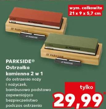 Ostrzałka kamienna 2 w 1