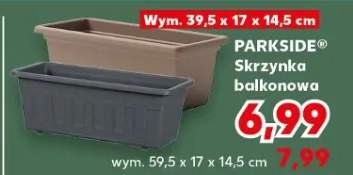 Skrzynka balkonowa 59,5x17x14,5 cm