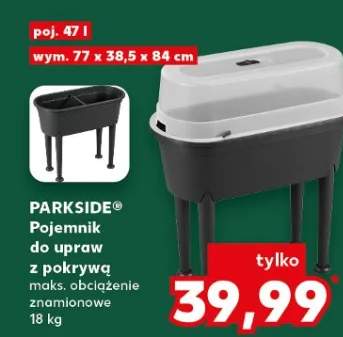 Pojemnik do upraw z pokrywą