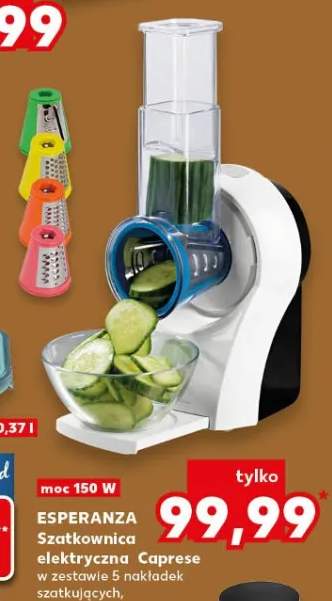 Szatkownica elektryczna Caprese