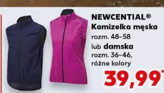 Kamizelka męska lub damska, różne kolory