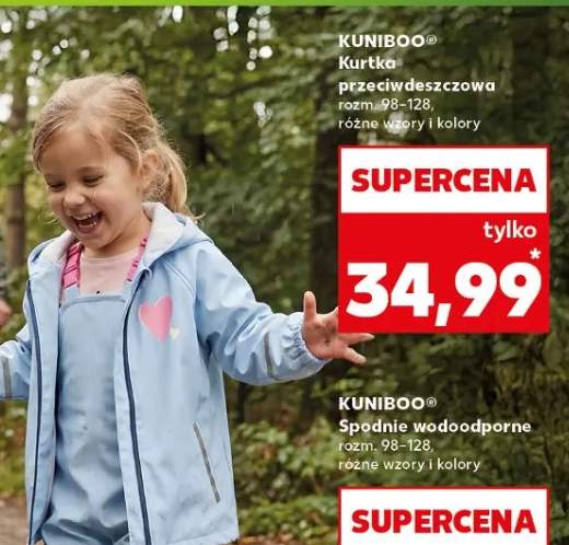 Kurtka przeciwdeszczowa, różne wzory i kolory