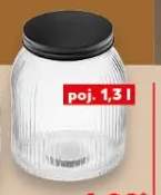 Pojemnik szklany na artykuły sypkie 1,3 l