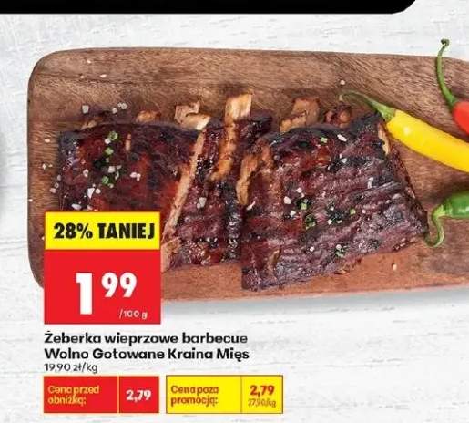 żeberka wolno gotowane