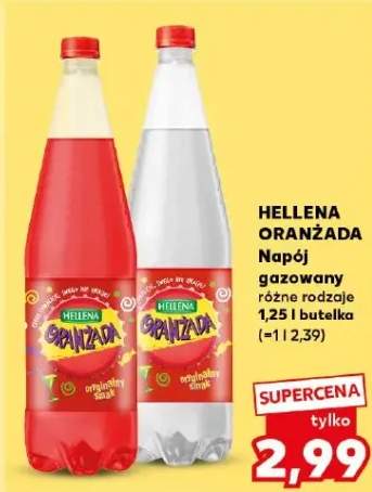 Napój gazowany różne rodzaje 1,25 l butelka