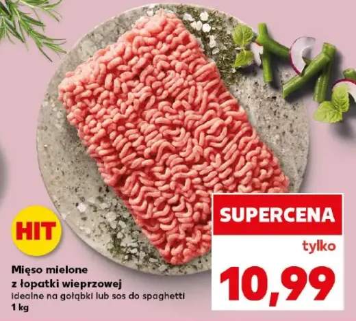 Mięso mielone z łopatki wieprzowej