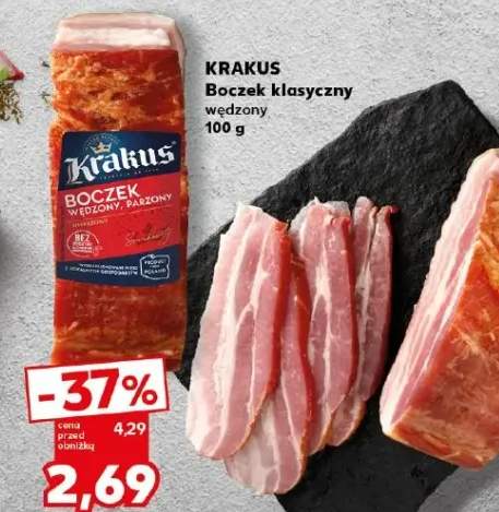 Boczek klasyczny wędzony