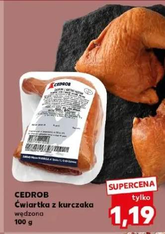 Ćwiartka z kurczaka wędzona