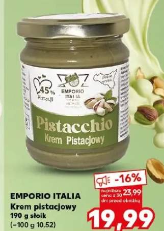 Krem pistacjowy