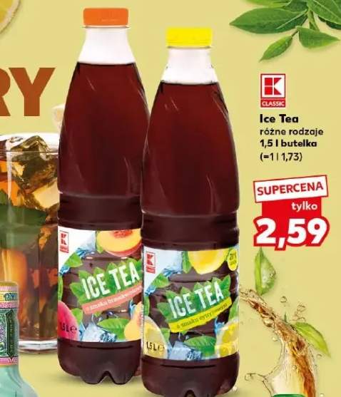 Ice Tea różne rodzaje