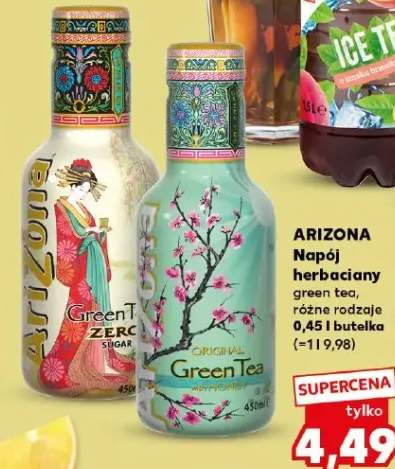 Napój herbaciany green tea różne rodzaje