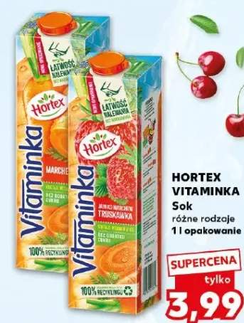 Vitaminka Sok różne rodzaje