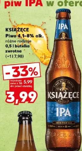 Piwo Książęce różne rodzaje
