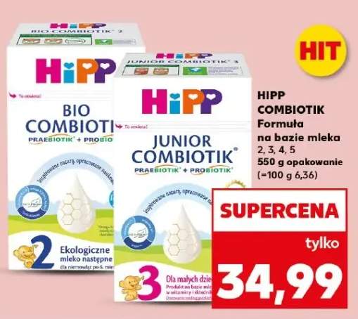 Combiotik formuła na bazie mleka 2, 3, 4, 5 350 g opakowanie
