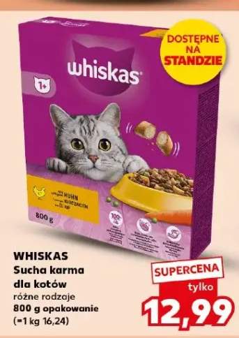 Sucha karma dla kotów różne rodzaje 800 g 