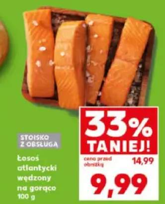 Łosoś atlantycki wędzony na gorąco