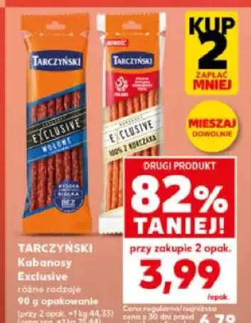 Kabanosy Exclusive różne rodzaje