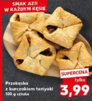 Przekąska z kurczakiem teriyaki