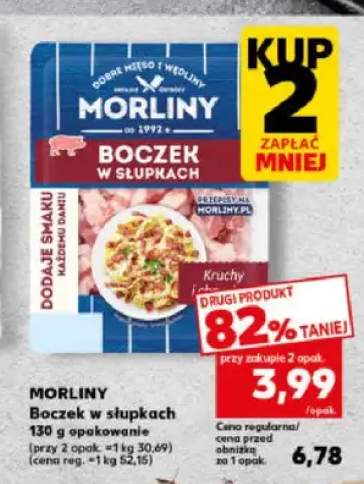 Boczek w słupkach
