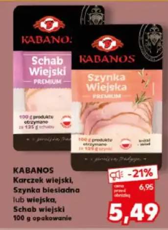 Karczek wiejski, Szynka biesiadna lub wiejska, Schab wiejski