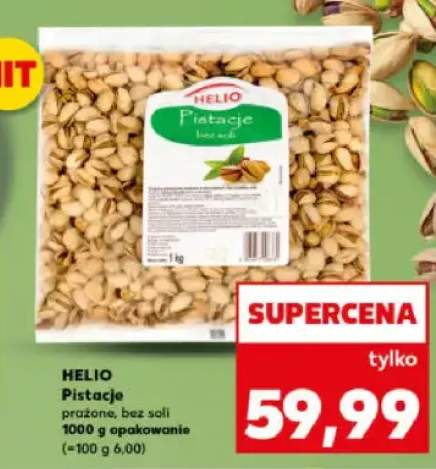 Pistacje prażone, bez soli