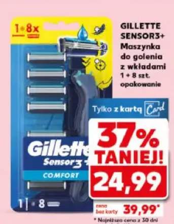 Maszynka do golenia z wkładami Sensor3+ Comfort