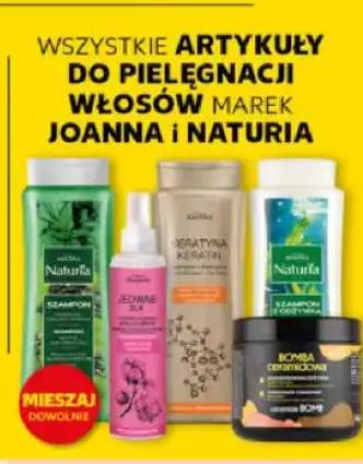 Wszystkie artykuły do pielęgnacji włosów marek Joanna i Naturia