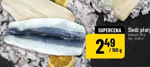 śledź płaty