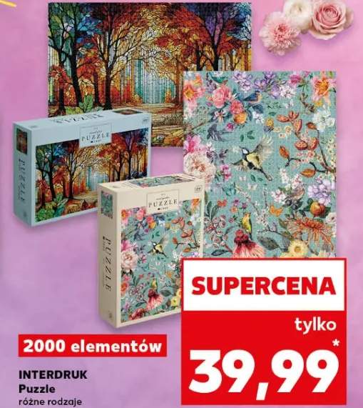 Puzzle różne rodzaje 2000 elementów