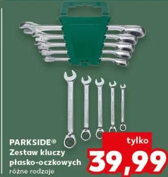 Zestaw kluczy płasko-oczkowych