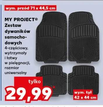 Zestaw dywaników samochodowych