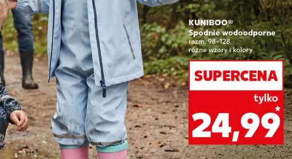 Spodnie wodoodporne rozm. 98-128 różne wzory i kolory
