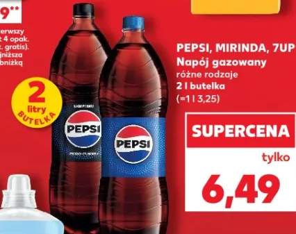 Napój gazowany różne rodzaje 2l 