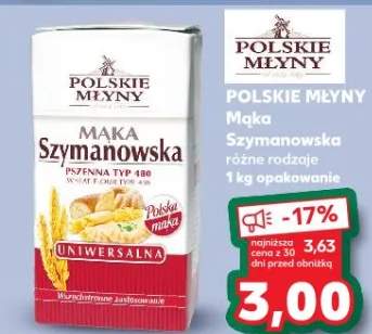 Mąka Szymanowska różne rodzaje
