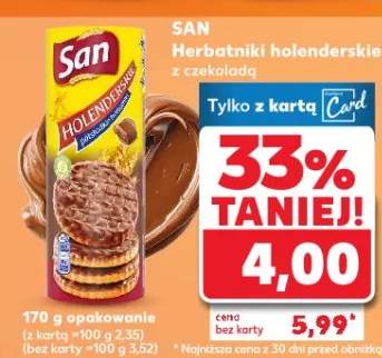 Herbatniki holenderskie z czekoladą