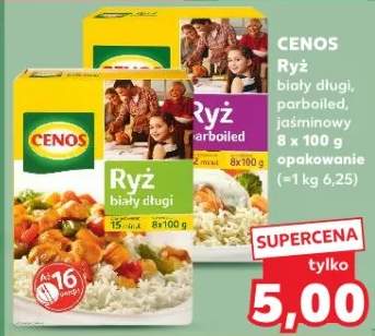 Ryż biały długi, parboiled, jaśminowy